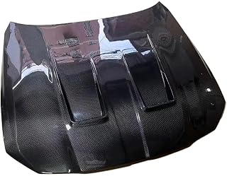 Car Front Engine Bonnet, Carbon Fiber Bonnet Hood Vent, Compatible for BMW 2021 M3 G80 M4 G82 AC CSL Style(CSL Style)