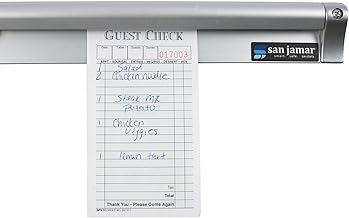 San Jamar SJMCK6548ACT 48 in. Kitchen Aluminum Slide Check Rack