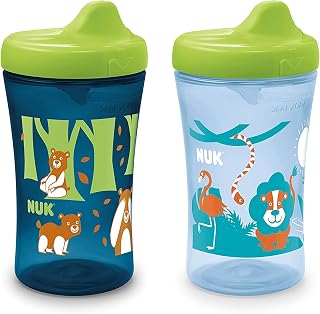 NUK Hard Spout Sippy Cup, Hide 'n Seek, Boys 2 Pack