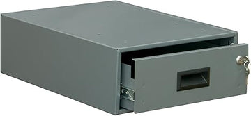 Durham 177-DRAWER-95 Gray Steel Optional Workbench Drawer, 12-1/2" Width x 4-3/4" Height x 18-1/2" Depth