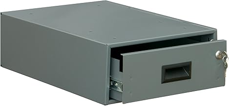Durham 177-DRAWER-95 Gray Steel Optional Workbench Drawer, 12-1/2" Width x 4-3/4" Height x 18-1/2" Depth