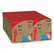 Pop-Up Box X50 White Extended Use Disposable Cloth - 176 sheets per box - 10 boxes per case. by Wypall – 1 Count (Pack of 1), Paper, White, Model KCC83550