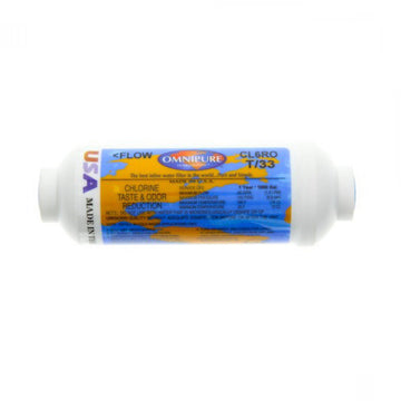 CL6ROT33-A 1/8 Inch NPT Replacement Inline Filter Cartridge by Omnipure – Activated Carbon
