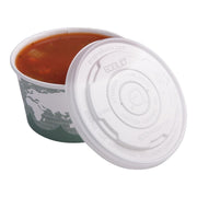 Eco-Products EcoLid Renew & Comp Food Container Lids F/12 16 32oz 50/PK 10 PK/CT by ECO PRODUCTS – 32.0 ounces, Plastic, white, Pack of 500, Model ECOEPECOLIDSPL