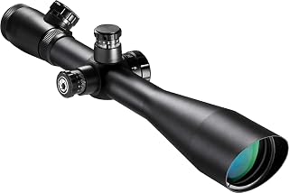 BarskaBarska 4x20 Scope Mil Dot Reticle with BDC Turret Peep Sight Mount Retro A2 Style