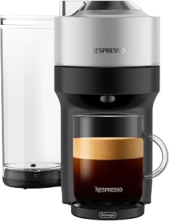 Nespresso Vertuo Pop+ Deluxe Coffee & Espresso Maker by De'Longhi, Silver