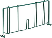 Nexel AD821GZ Poly-Green Divider, 21"D x 8"H