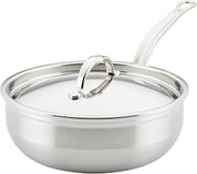 Hestan ProBond Forged - Professional Clad Stainless Steel Essential Pan, 3.5 Quart, Induction Compatible