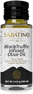 Sabatino Tartufi Infused Olive Oil, Black Truffle, 3.4 Ounce