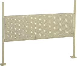 Global Industrial 18" W and 36" W Pegboard Mounting Kit for 60" W Workbench -Tan