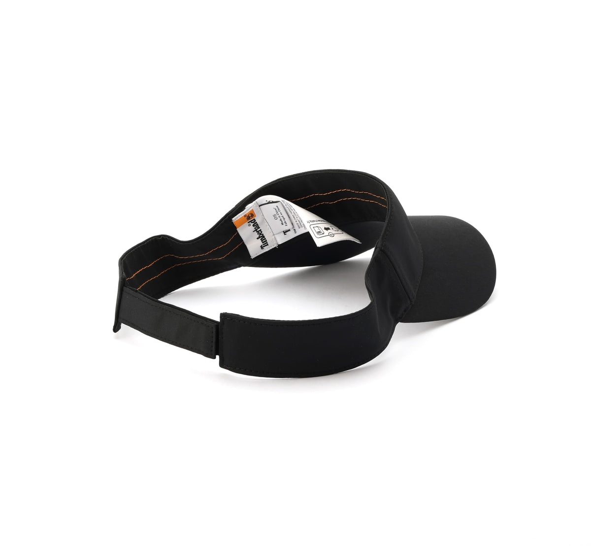 Visor with Reflective Logo Black by Timberland – Plastic, Black, Model 29TB0A1X2D