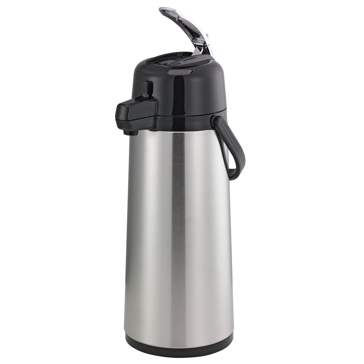 Eco-Air Airpot with Lever by Service Ideas – 74.4 Ounces, 2.2 liters, Stainless Steel, Brushed, Model ECAL22S