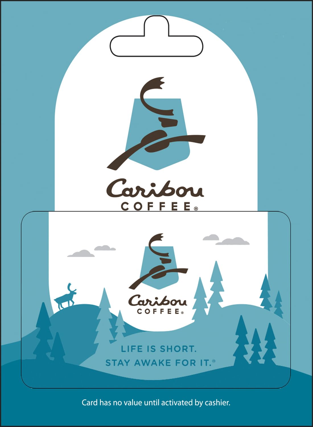 Physical Gift Card - $ by Caribou Coffee – Commercial Grade