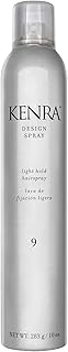 Kenra Design Spray 9 | Light Hold Hairspray | Tames Frizz & Flyaways | Lightweight, Brushable Formula | All Hair Types