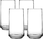 Anchor Hocking Finlandia Tea Drinking Glasses (4-Pieces, 18-ounce, dishwasher safe)