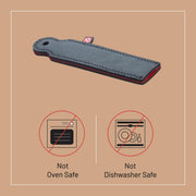 Protective Sleeve for Pan Handle - Heat-Resistant Neoprene - Comfortable Grip by de Buyer – 20_cm, Neoprene, Black, Model 4636.00