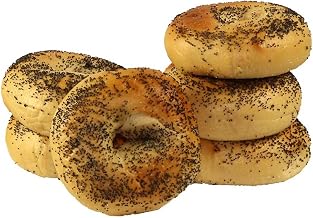 Just Bagels Poppy Bagel, 4 Ounce -- 48 per case.