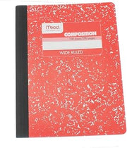 Mead Composition Wide Ruled Notebook 9.75"X7.5"-100 Sheets
