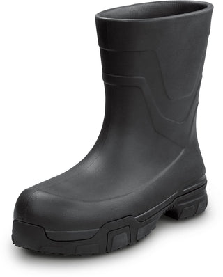 Unisex 10 Black Everett MaxTRAX Soft Toe Waterproof EVA Boot by SR Max – 8 Wide, Rubber, Black