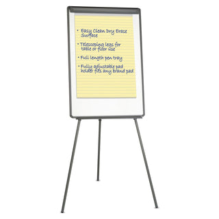 Sturdy Easel Style Dry Erase Board by Universal – 29 x 41, Plastic, White/Black, Model UNV43032