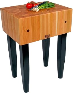 John Boos Butcher Block in Cherry End Grain Top (24 in. x 24 in.)