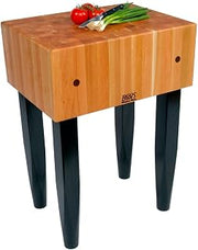 John Boos Butcher Block in Cherry End Grain Top (30 in. x 24 in.)
