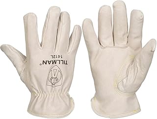 Tillman 1412 Fleece Lined Top Grain Pigskin Winter Gloves, Large