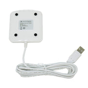 USB ACR38_I1 CAC PC/SC Contact Smart Chip IC Card Reader Writer Support ISO7816 A B C Memory Cards with 2PCS SLE4442 Chip Card by xcrfid – white