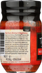 Paste Curry RED by Thai Kitchen – 4 Fl Oz (Pack of 12), Pack of 60, Model 737628003006