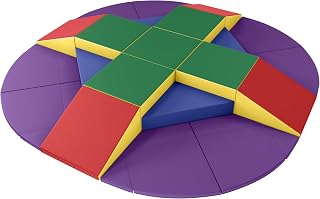 ECR4Kids Adventurer's Summit Ramp 360° Climber, 17-Piece, Assorted