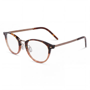 Eyeglasses B 2036 280 Shiny Tortoise Brown Gradient by Flexon – Cellulose, Tortoise Brown