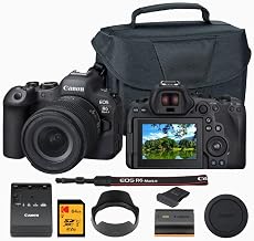 Canon EOS R6 Mark II Mirrorless Camera with 24-105mm Lens Bundle