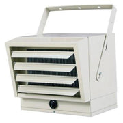 Industrial Space Heaters with Single-Pole Thermostat - 208/240V by Berko – 16.5"L x 15"W x 16"H, steel, almond, Model FBA_HUH524TA
