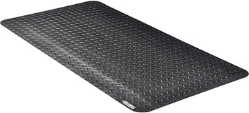 Global Industrial 24" W x 48L Diamond Plate Ergonomic Anti Fatigue Mat