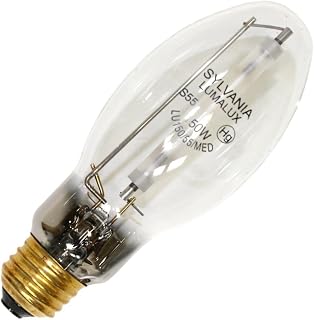 (Case of 10) Sylvania 67508 - LU150/55/MED 150W LUMALUX High Pressure Sodium - Clear - Medium Base - HID Lamp