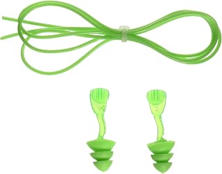 Moldex 507-6445 Glide Reusable Triple-Flange Earplugs with Cord