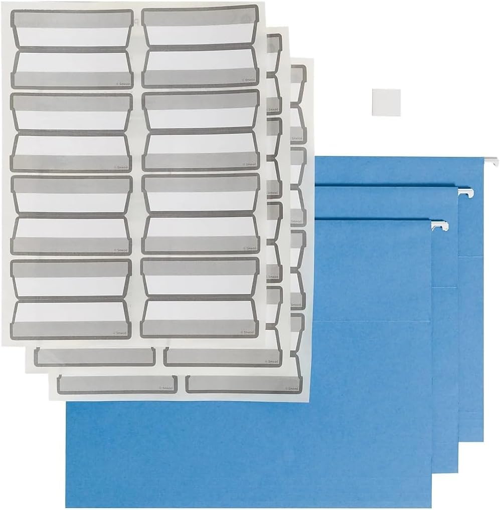 Hanging File Folder by SMEAD – Blue, Paper, Model 64210