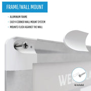 Dry Erase Board GA02109830-1 Each by MasterVision – 24"W x 36"H, Stainless Steel, White