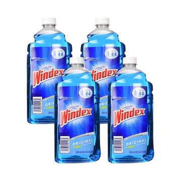 Glass Cleaner Original 67.6 Fl Oz (Pack of 4) by Windex – 67.6 Fl Oz (Pack of 4), Pack of 4
