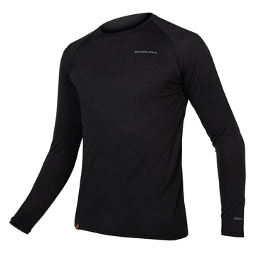 Mens BaaBaa Blend Cycling Baselayer Paprika by Endura – Small, Wool, Paprika