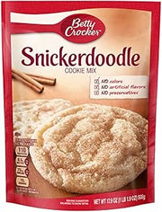 Betty Crocker Cookie Mix Snickerdoodle 17.9 oz (Pack of 4)