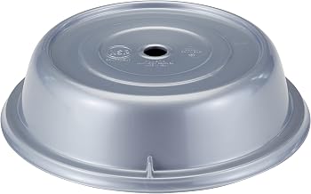 Cambro 1007CW486 Camwear Polycarbonate Camcover 10 5/8" Silver Metallic Case of 12