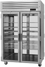 Turbo Air PRO-50H-G Pro Series Two Section Heated Cabinet with Two Glass Doors