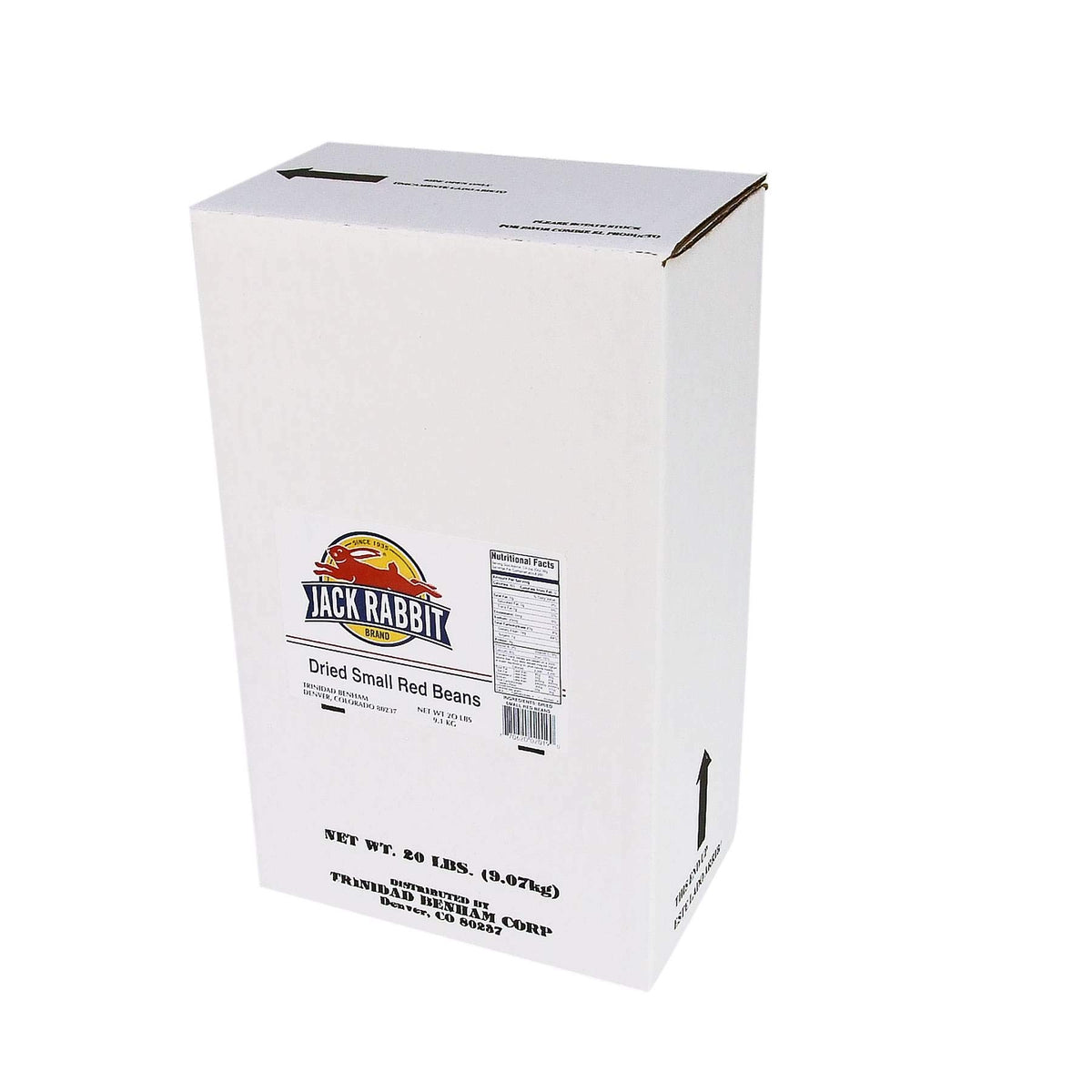 Dried Small Red Beans by Jack Rabbit – 20 lbs", Small Red Beans, Model 295365320