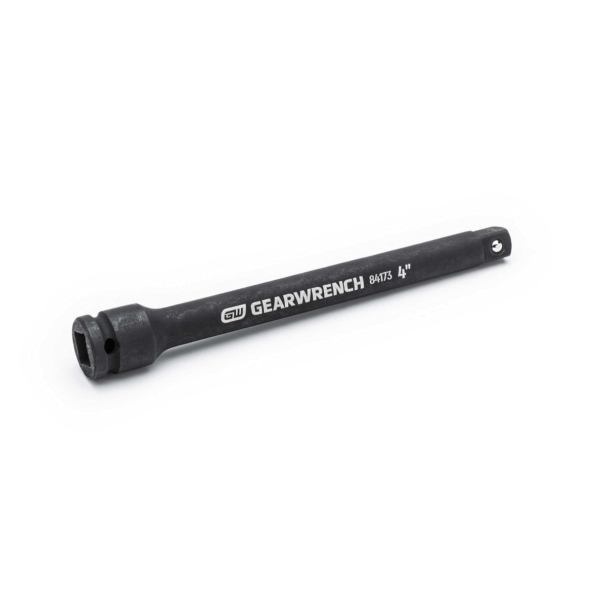 1/4" Drive Impact Extension by GEARWRENCH – 4", Chrome Molybdenum Steel, Black, Model 84173