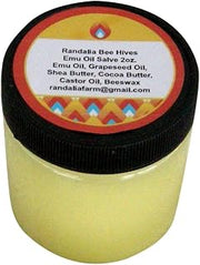 Emu Oil Salve, 4oz. Randalia Bee Hives