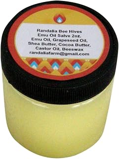 Emu Oil Salve, 4oz. Randalia Bee Hives