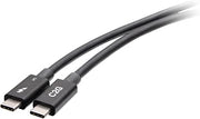 C2G 1M Thunderbolt 5 USB-C Active Cable. 80 to 120Gbps Data Transfer, 240 Watt Power Delivery, DP ALT Mode 8K Video Enabled