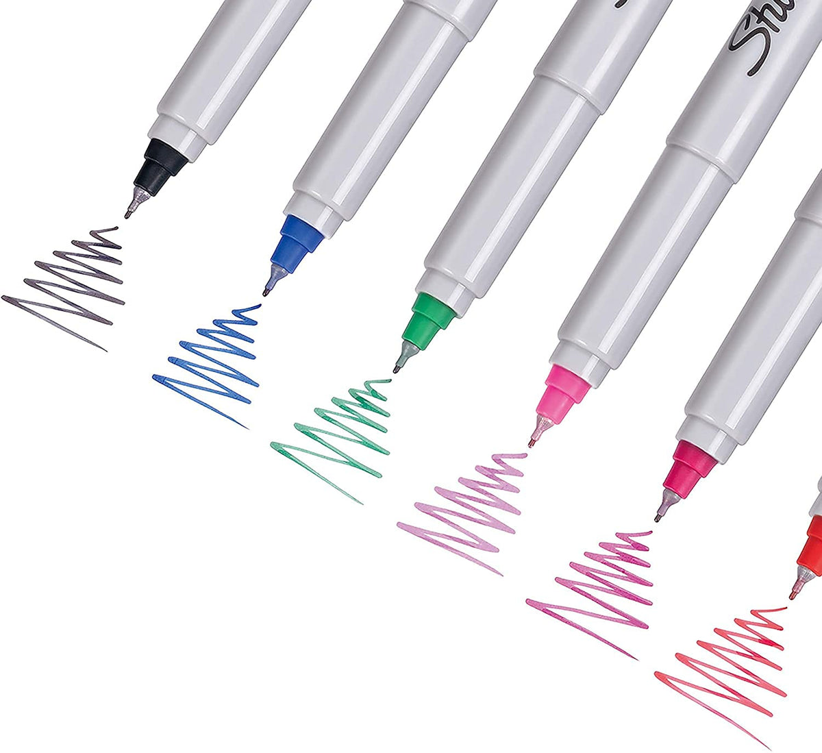 Permanent Marker by Sharpie – 1 Count (Pack of 6), Plastic, Black, Pack of 6, Model 6 x PINK ULTRA FINE