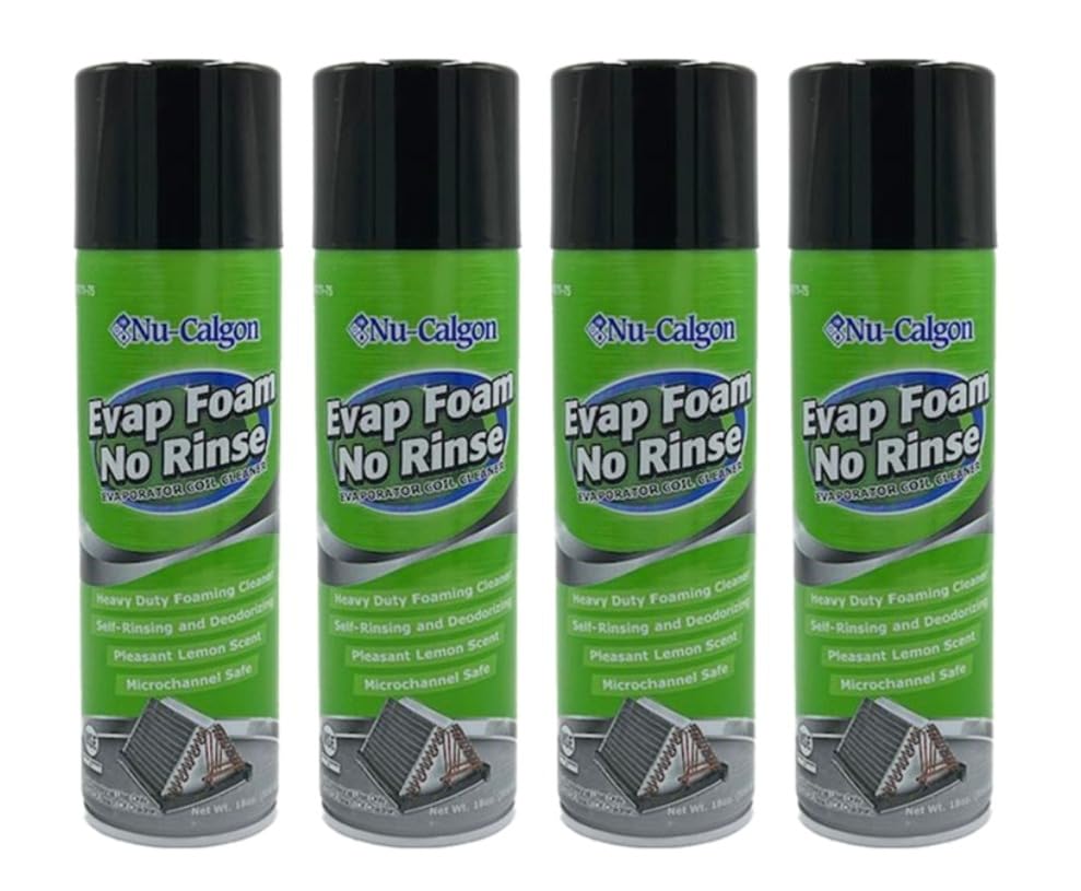 4171-75 Evaporator Cleaner by Nu-Calgon – 18 Fl Oz (Pack of 4), Pack of 4